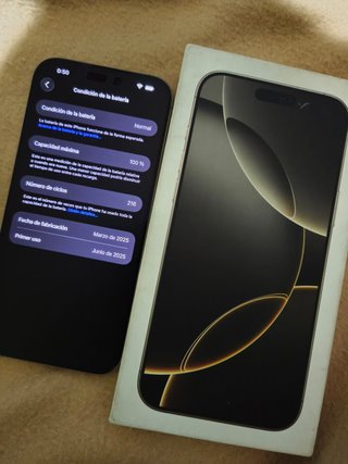 iPhone 16 Pro Max 256GB Gris