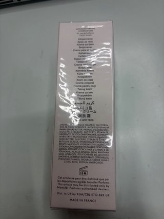 Moncler Crema Profumata Donna 100ml