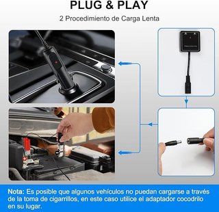 KWODE 18W Cargador Solar Batería Coche 2 Port USB