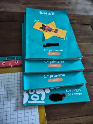 Libros de Emat 1 de primaria