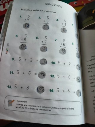 Libros de Emat 1 de primaria