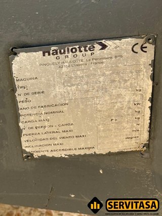 BRAZO ARTICULADO HAULOTTE 18 METROS