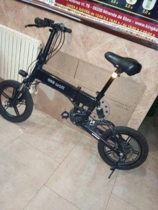 Bicicleta eléctrica plegable Ess Watt
