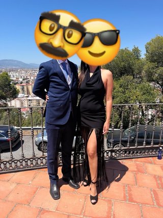 Vestido fiesta negro Zara 2026