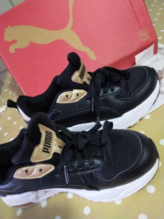 Scarpe Puma Donna Nero Oro