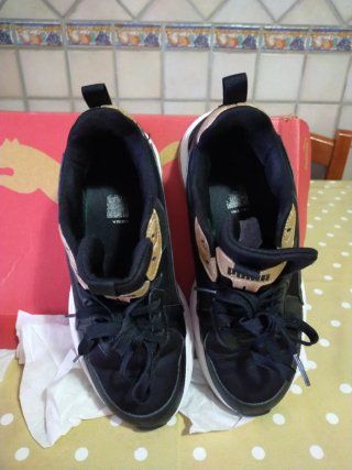 Scarpe Puma Donna Nero Oro