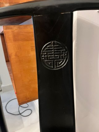 Silla comedor estilo chino oriental madera 10 disp