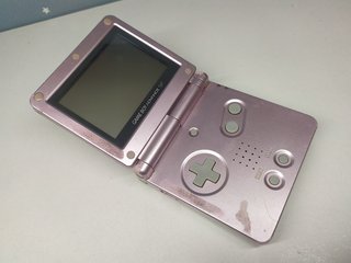 Game Boy Advance SP Rosa AGS-001 Con Tapa (LEED)