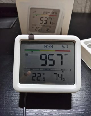 Monitor Calidad Aire SwitchBot Meter Pro