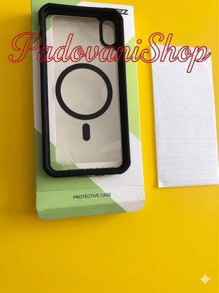 Set 4 Cover + Vetro iPhone XS Max