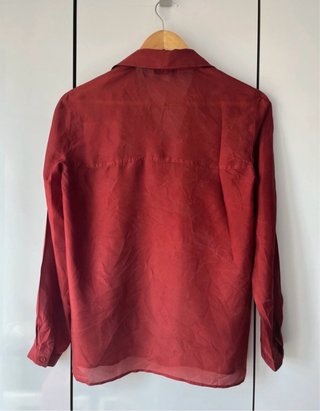 Blusa Massimo Dutti Roja