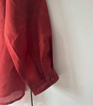Blusa Massimo Dutti Roja