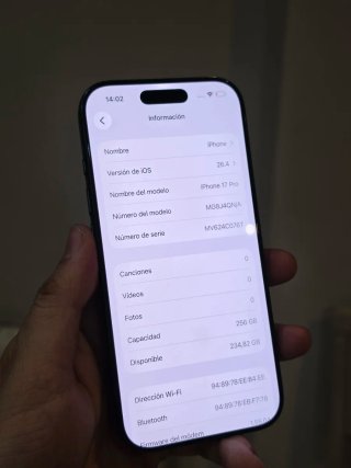 iPhone 17 Pro 256GB Azul Marino