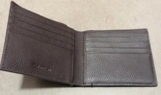 Cartera Calvin Klein Hombre Marrón Oscuro