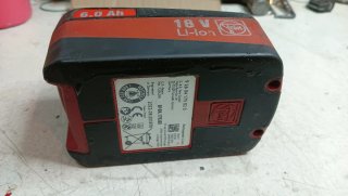 Baterías Fein 18V 6Ah Li-ion (3 uds)