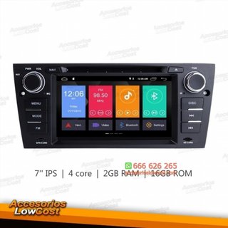 PANTALLA BMW E90 - NAVEGADOR MULTIMEDIA GPS ANDRO