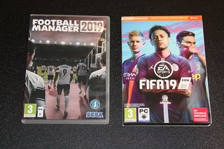 FIFA 19 y Football Manager 2019 PC