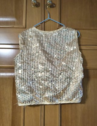 Chaleco y guantes 3-4 años