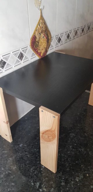 Estante organizador para microondas y freidora