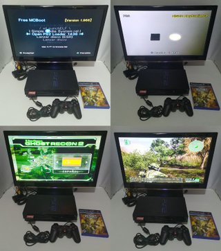 Sony PS2 FAT SCPH 39004 + Juegos + F.C-M.B (LEED)