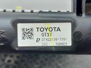 Toyota 1220826 radiador agua. 4221367381 c-hr x10