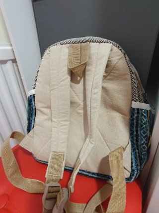 Bolso Negro con Asas Marrones