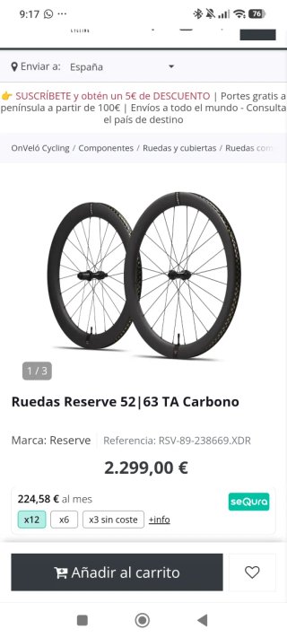 LOOK 795 BLADE RS COFIDIS RESERVE ZIPP
