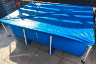 Lona Protectora Piscina 224x174 cm Nueva