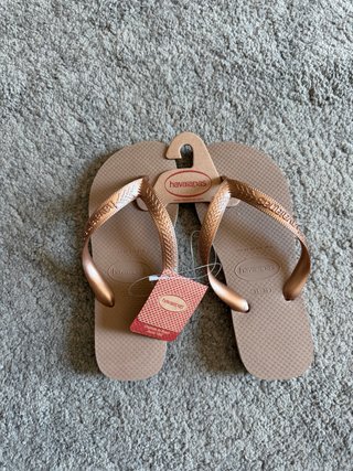 Havaianas Rose Gold