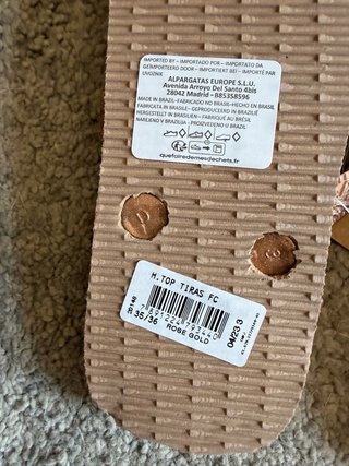 Havaianas Rose Gold