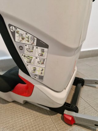 Silla coche Britax kidfix XP  Römer negra