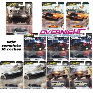 Hot Wheels Fast & Furious 25th Mix Q - 10 Coches