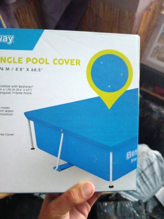 Cobertor Piscina Bestway 2.64x1.74m Nuevo