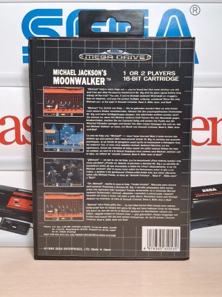 Moonwalker SEGA Mega Drive de Reemplazo