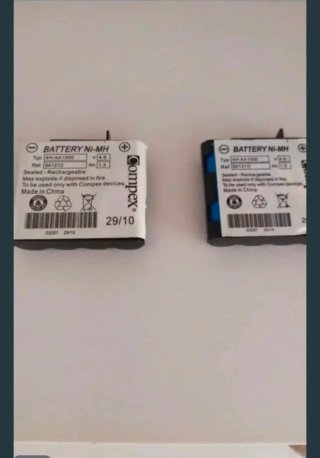 Batería COMPEX usada