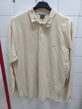 Polo Nike manga larga beige Talla L