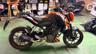 KTM Duke 125 ABS Naranja/Negra