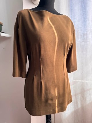 Top H&M Edition taglia S marrone
