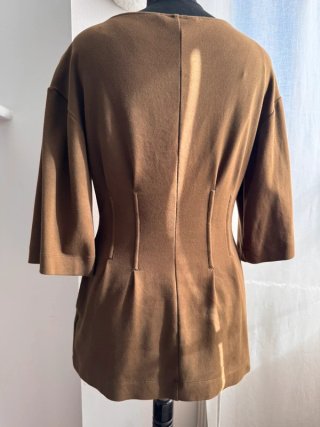 Top H&M Edition taglia S marrone