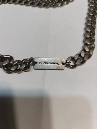 Collana D&G Uomo Argento con Moschettone