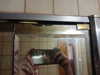 Mueble baño espejo vintage años 70