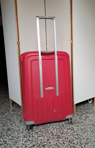 Maleta Grande Samsonite Roja