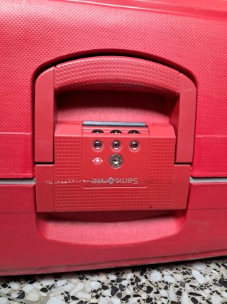 Maleta Grande Samsonite Roja