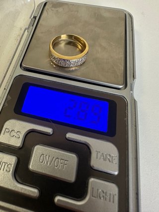 Anillo Oro 750 con Circonitas