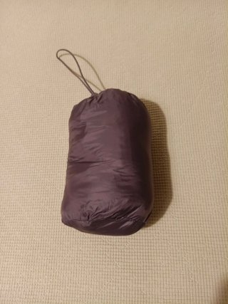 Chaleco plumífero mujer morado