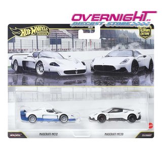 Hot Wheels Premium 2 Maserati MC12 y MC20