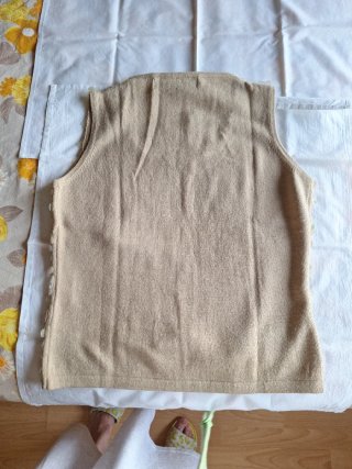 Top lentejuelas Cadena La Maglia Talla M
