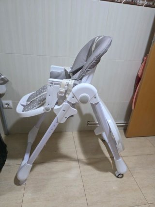 Trona bebé Asalvo gris estrellas