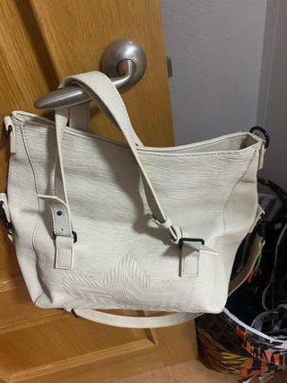Bolso Desigual Beige/Blanco