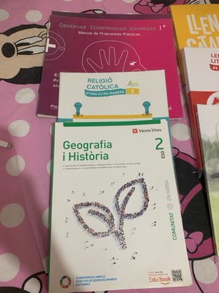Libros de texto 2 ESO Safa horta
